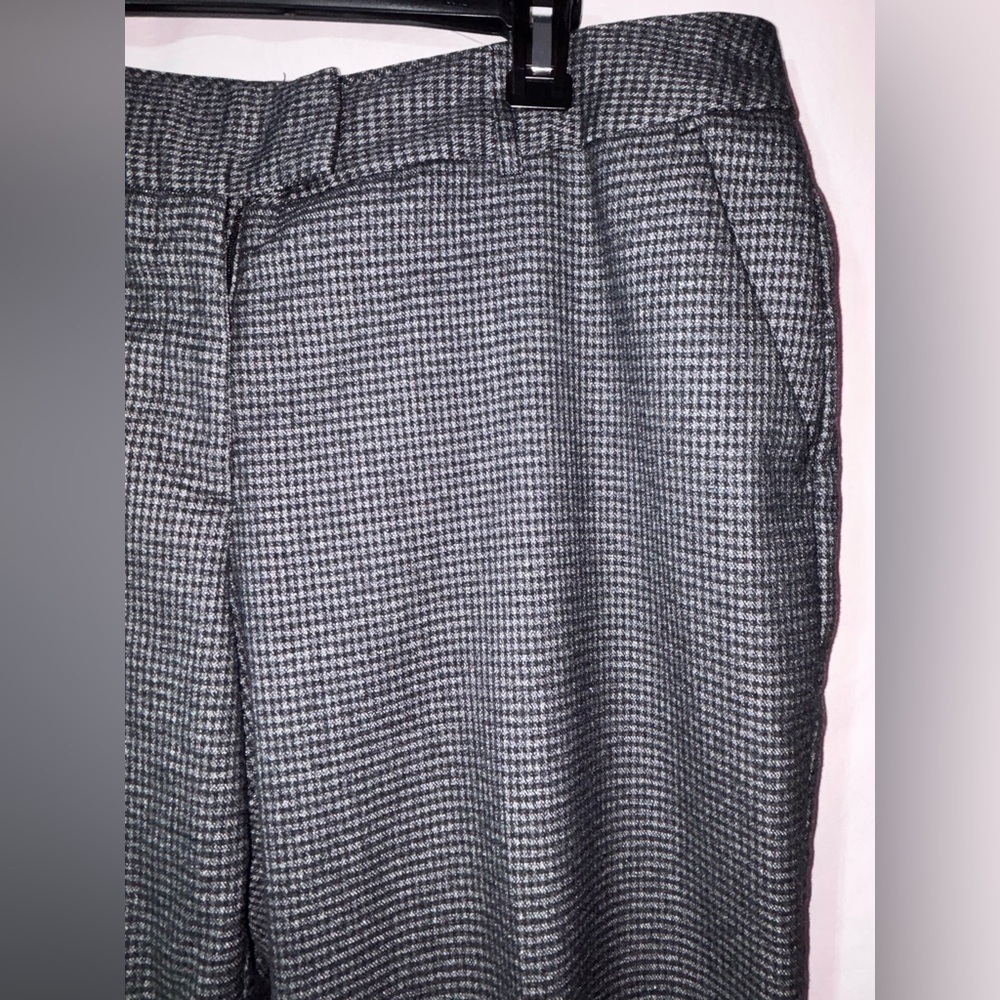 Worthington Gray Houndstooth Dress Pants - Picture 3 of 14